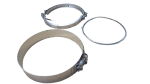 Zestaw opasek tłumika wydechowego / katalizatora Iveco Crossway Euro 6
