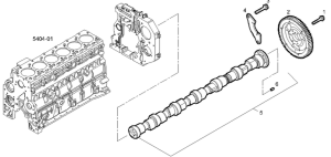 Wałek rozrządu Crossway Tector